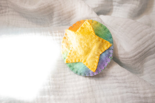 Rainbow Star - Tooth Fairy Pouch