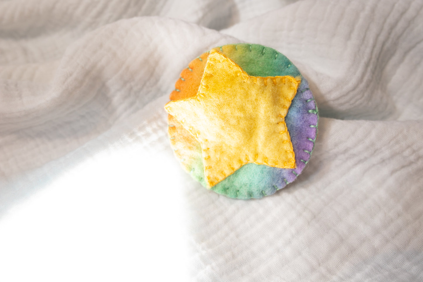 Rainbow Star - Tooth Fairy Pouch