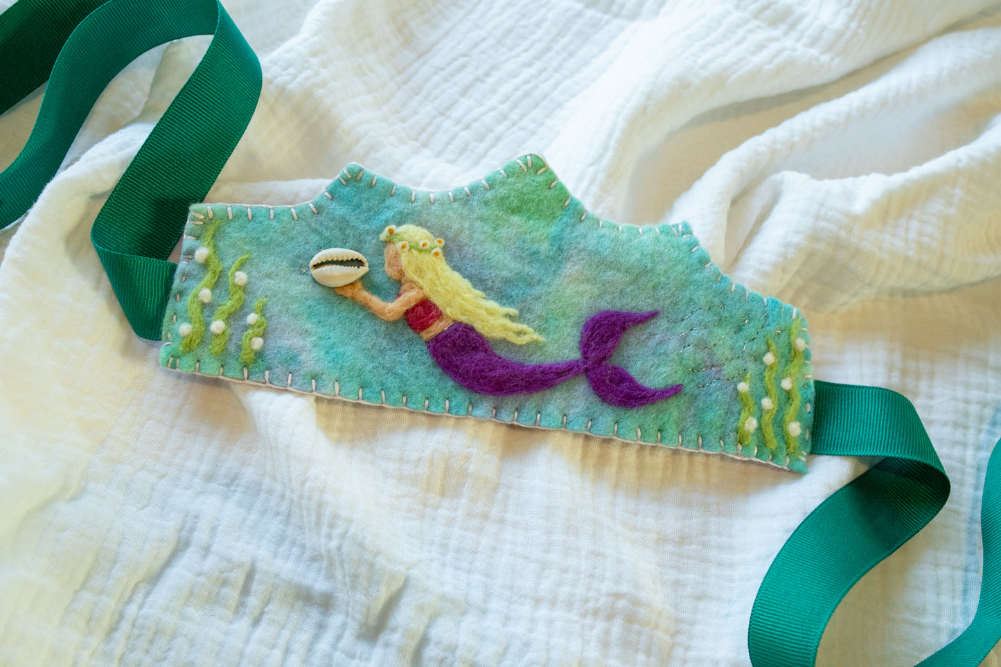 Seashell Mermaid Crown