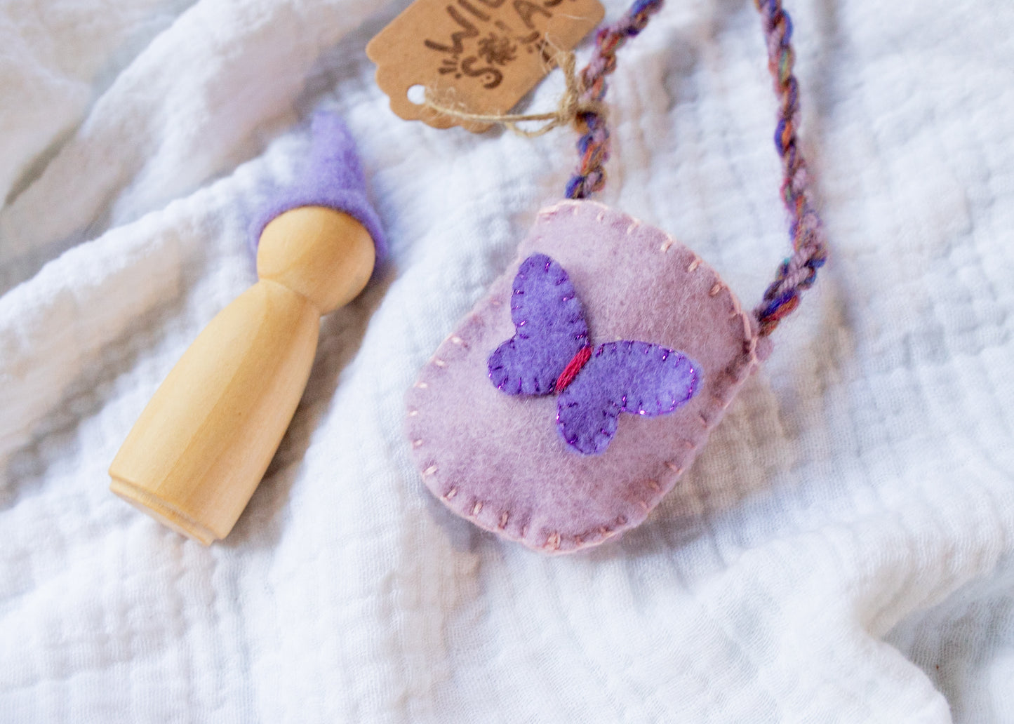 Gnome Necklace - Butterfly