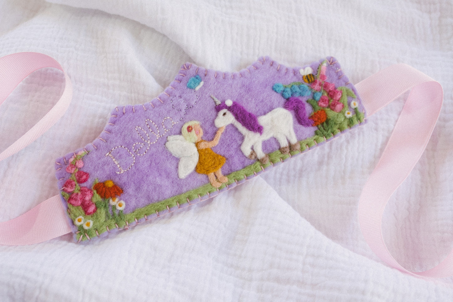 Fairy Unicorn Name Crown