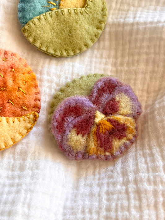 Pansy Tooth Fairy Pouch