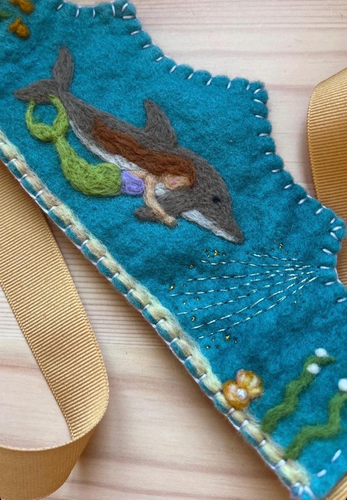 Mermaid and Dolphin Crown