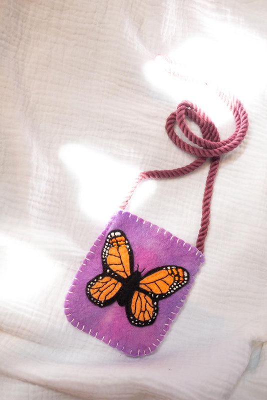Monarch Butterfly Treasure Bag